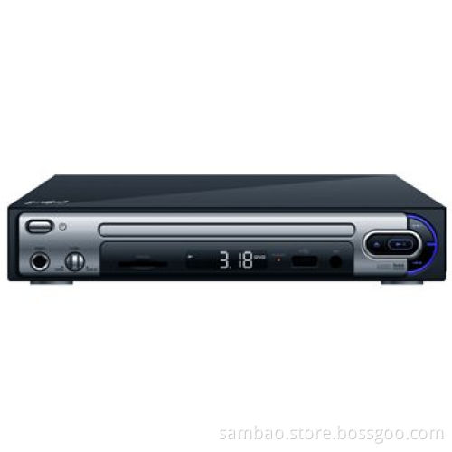5.1CH DVD Player with USB Interface, 3-in-1 Card Reader, 2-mic Jack, CD Ripping FunctionNew